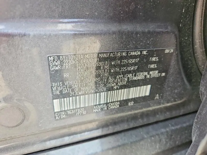 2024 TOYOTA RAV4 LE  