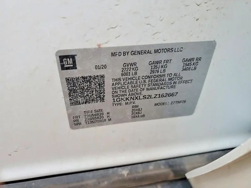 2020 GMC ACADIA DENALI  