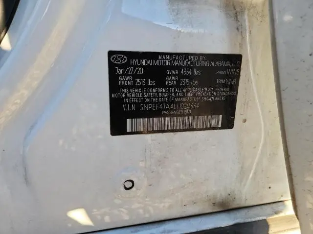 2020 HYUNDAI SONATA SEL  