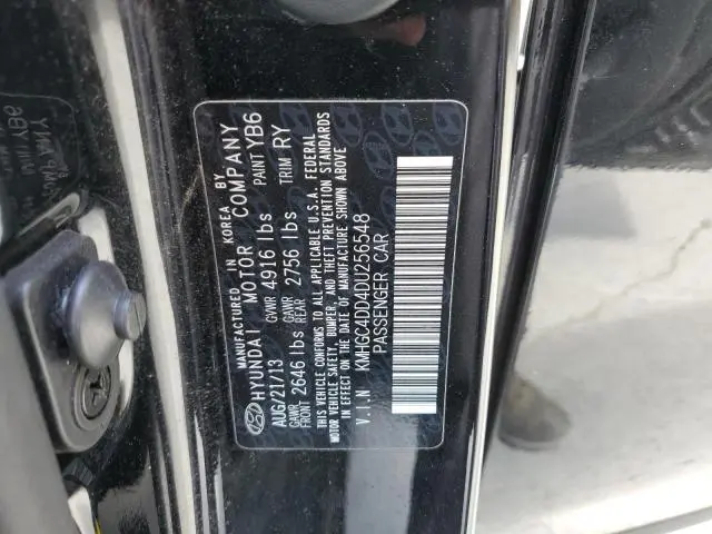 2013 HYUNDAI GENESIS 3.8L  