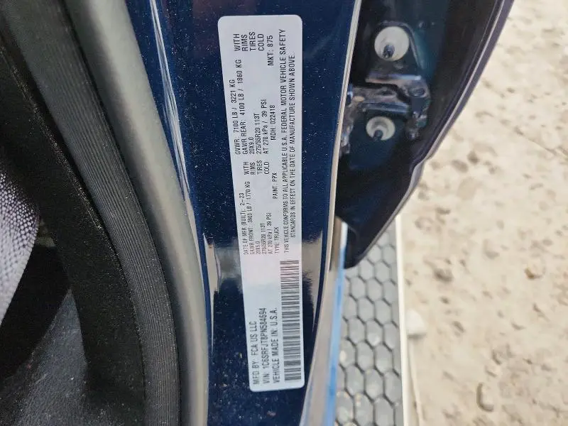 2023 RAM 1500 LARAMIE  