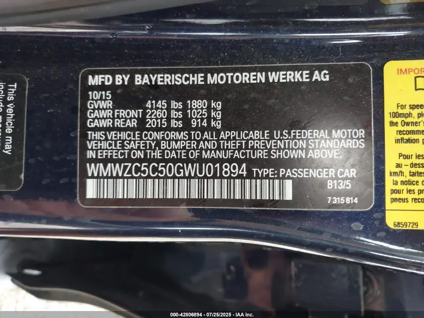 2016 MINI COUNTRYMAN COOPER S