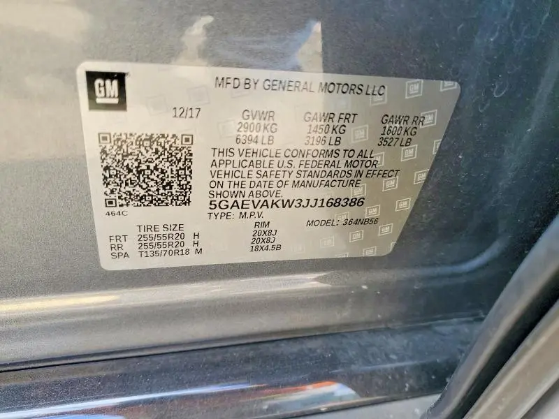 2018 BUICK ENCLAVE ESSENCE  