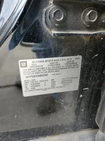 2010 CADILLAC SRX PREMIUM COLLECTION  