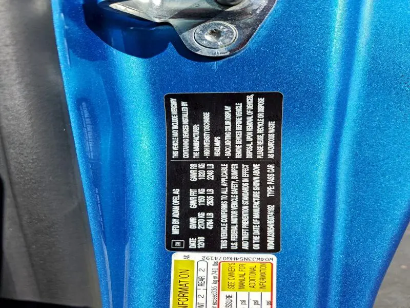 2017 BUICK CASCADA SPORT TOURING  