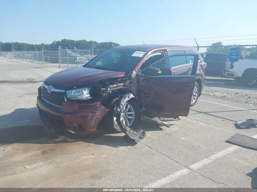 2015 TOYOTA HIGHLANDER LE V6