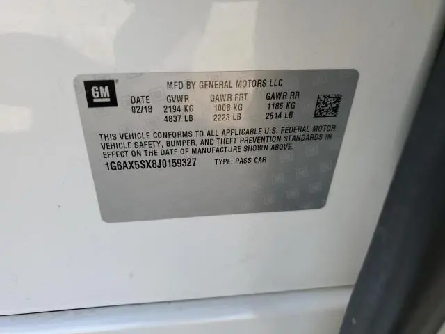 2018 CADILLAC CTS LUXURY  