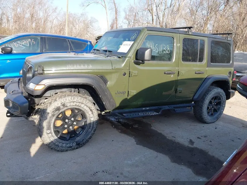 2021 JEEP WRANGLER UNLIMITED WILLYS 4X4