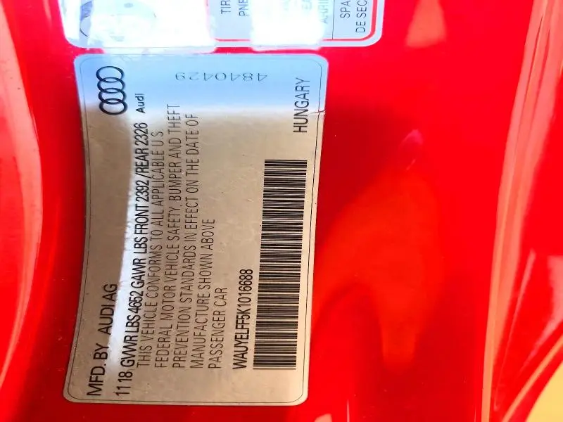 2019 AUDI A3 PREMIUM PLUS  