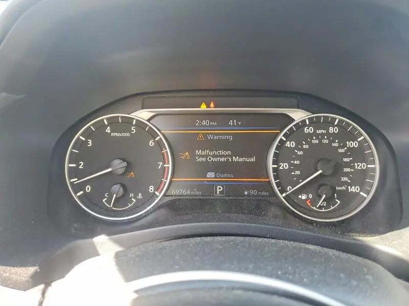2020 NISSAN ALTIMA 2.5 SR  