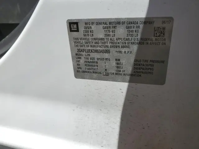 2017 GMC TERRAIN SLT  