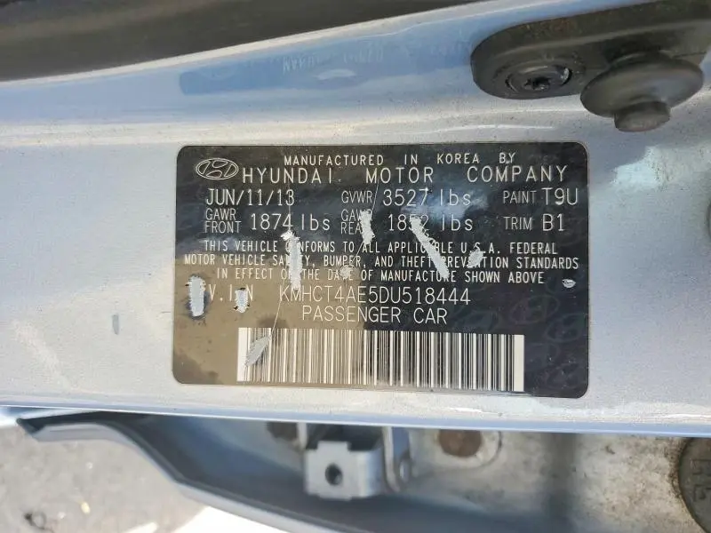 2013 HYUNDAI ACCENT GLS  