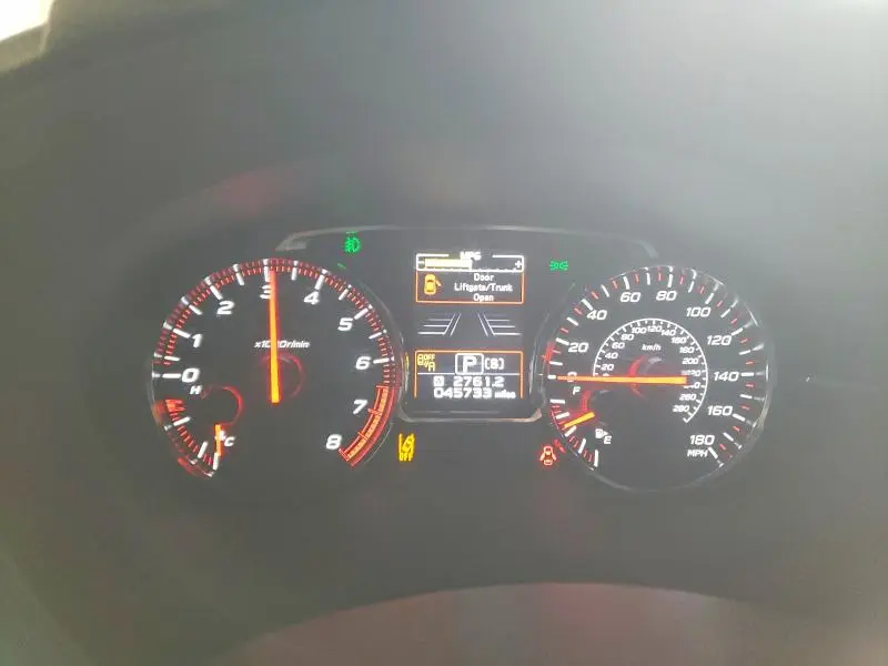 2019 SUBARU WRX LIMITED  