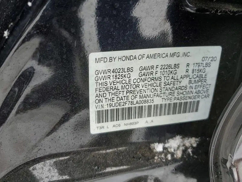 2020 ACURA ILX PREMIUM  