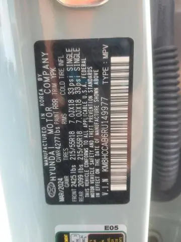 2024 HYUNDAI KONA SEL