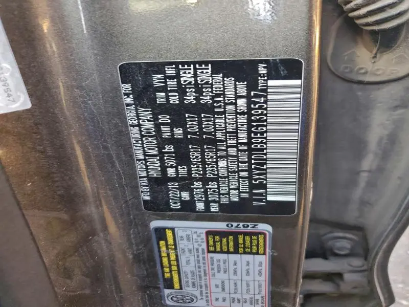 2014 HYUNDAI SANTA FE SPORT   