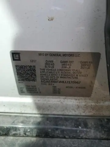 2018 BUICK ENCLAVE ESSENCE  
