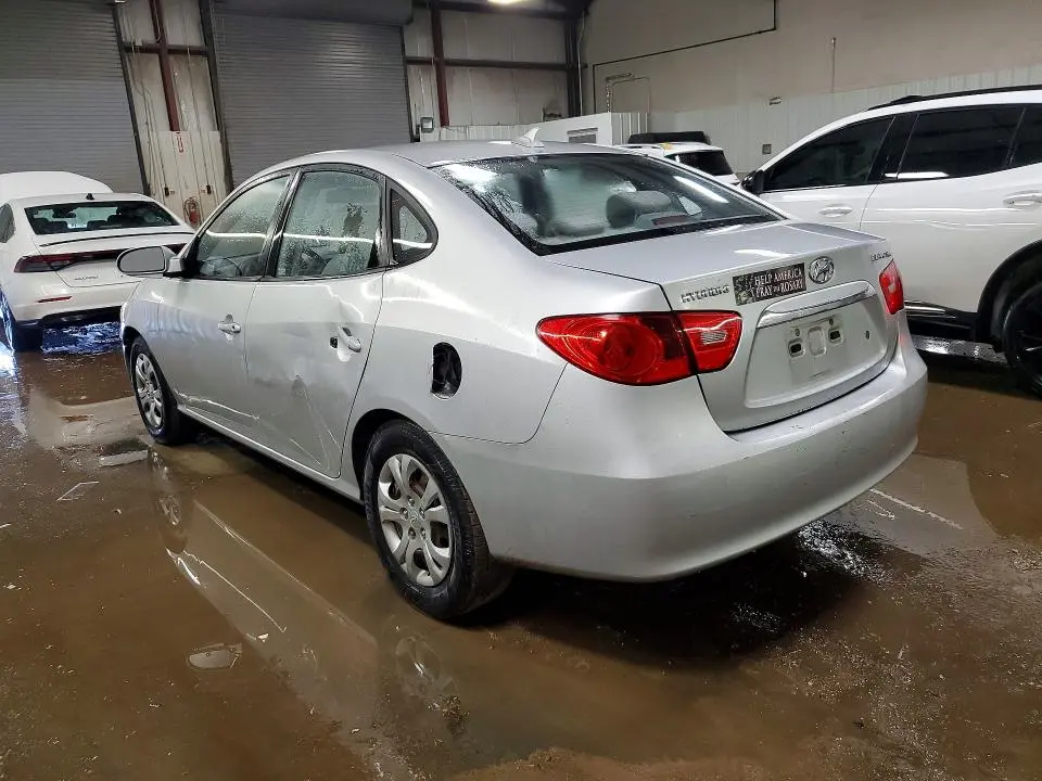2010 HYUNDAI ELANTRA BLUE  