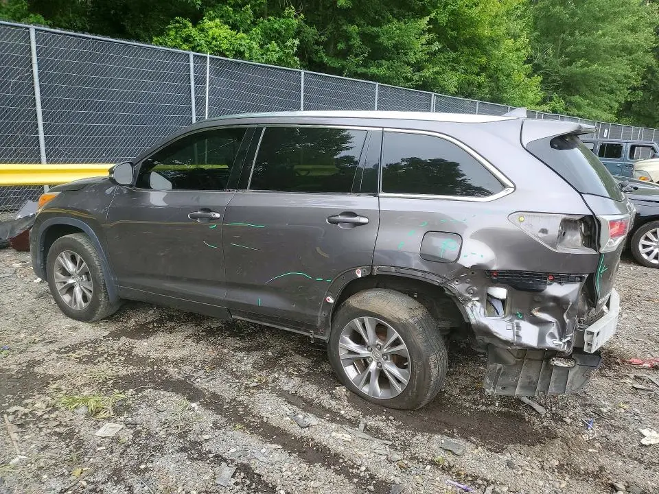 2015 TOYOTA HIGHLANDER XLE  