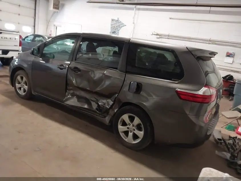 2017 TOYOTA SIENNA L 7 PASSENGER