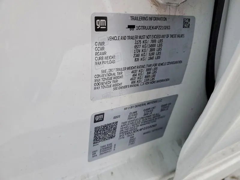 2023 GMC SIERRA K1500 ELEVATION-L  