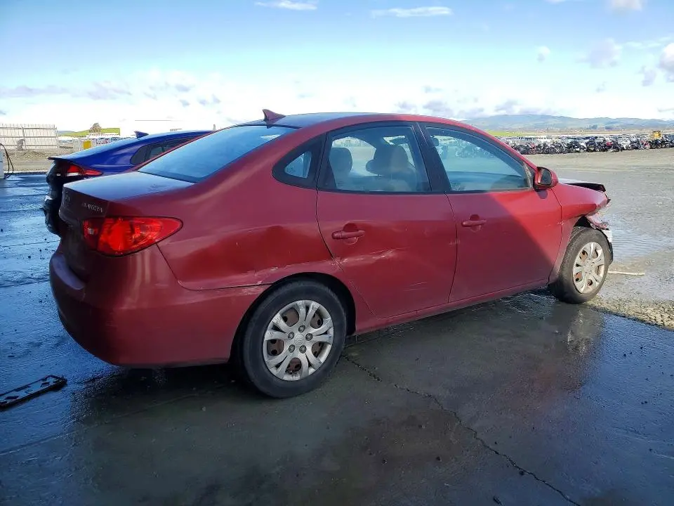 2010 HYUNDAI ELANTRA BLUE  