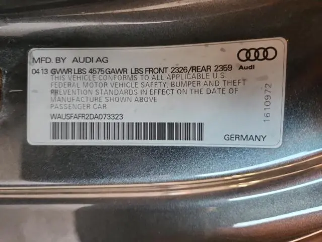 2013 AUDI A5 PREMIUM PLUS  