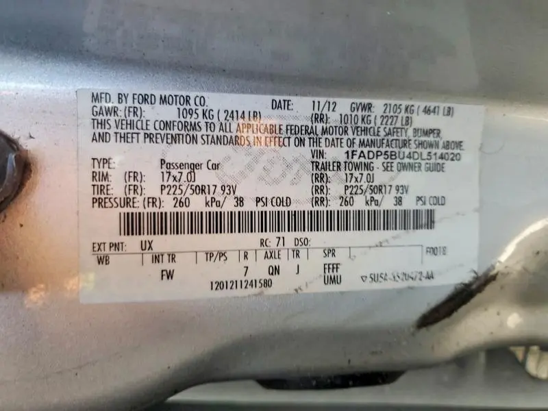 2013 FORD C-MAX SEL  