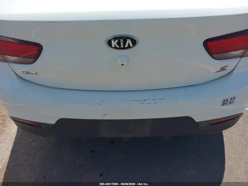 2020 KIA RIO S