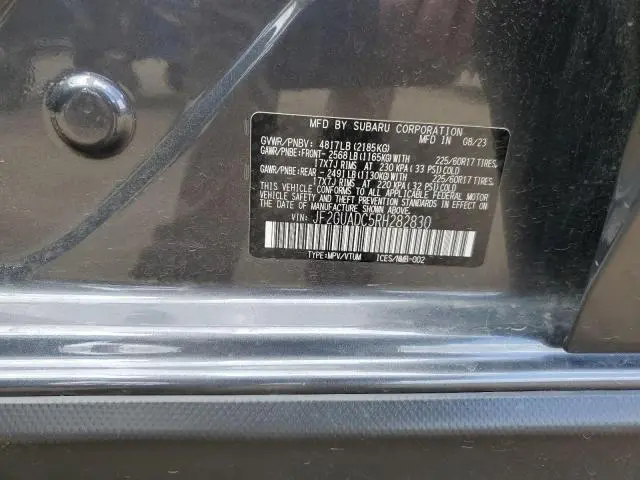 2024 SUBARU CROSSTREK PREMIUM  