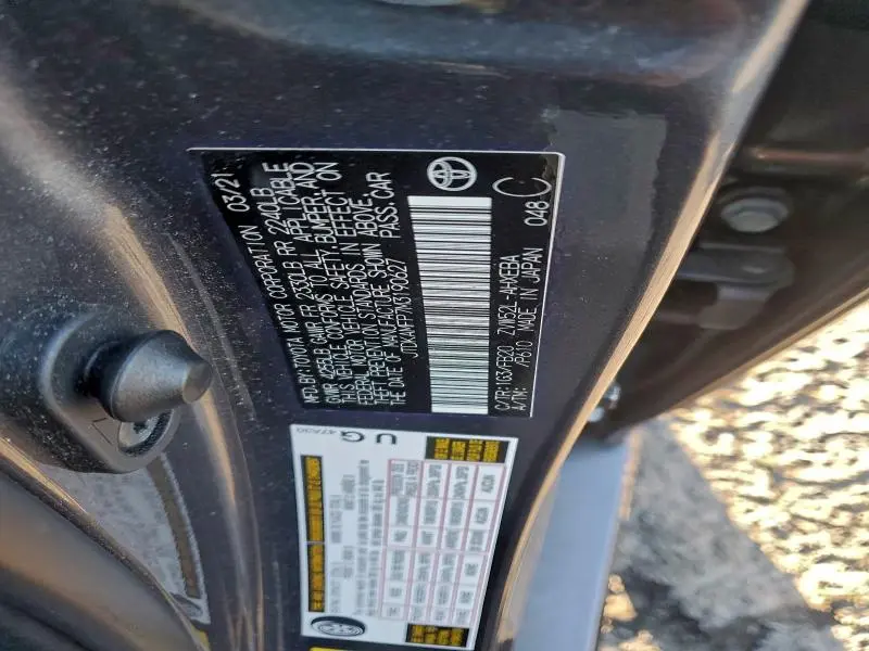 2021 TOYOTA PRIUS PRIME LE  