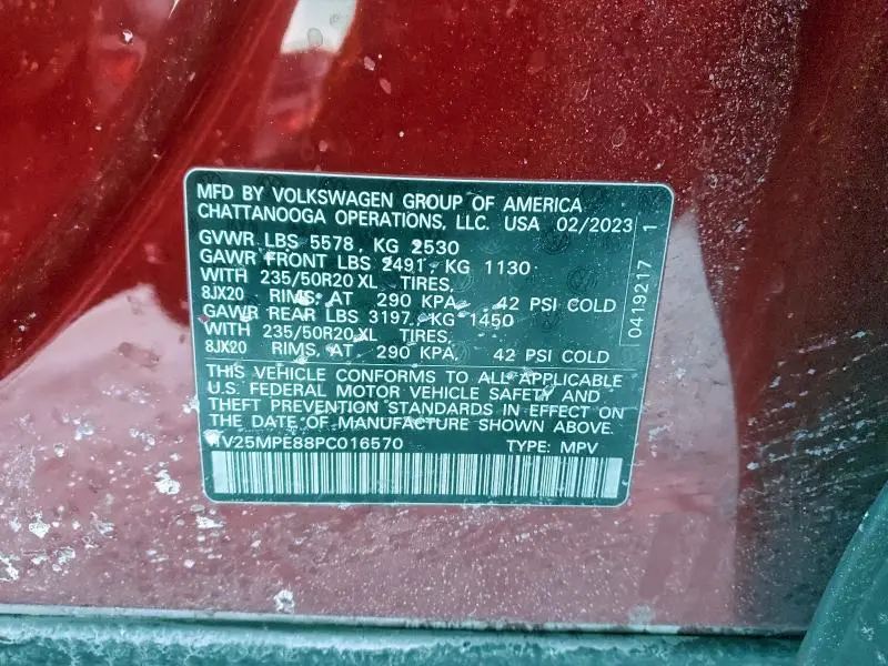 2023 VOLKSWAGEN ID.4 S  