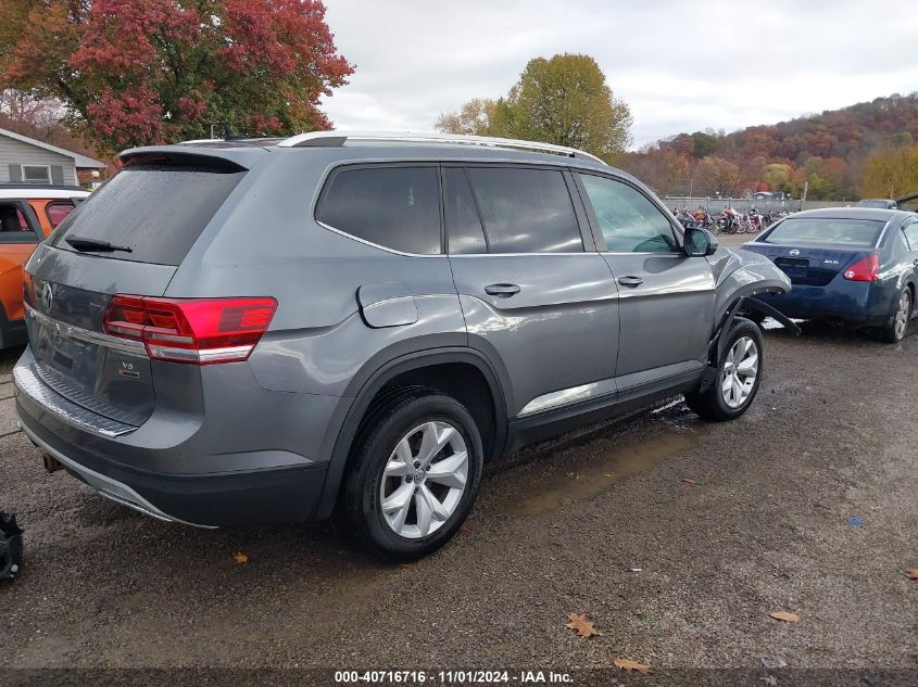 2018 VOLKSWAGEN ATLAS 3.6L V6 SE/3.6L V6 SE W/TECHNOLOGY