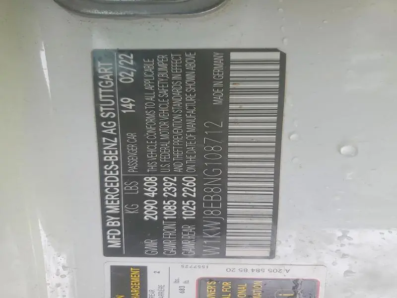 2022 MERCEDES-BENZ C 300 4MATIC  