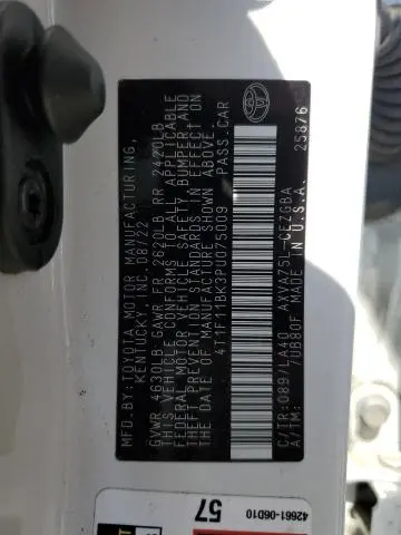 2023 TOYOTA CAMRY XLE  