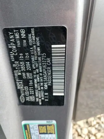 2023 HYUNDAI ELANTRA SEL  