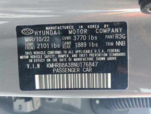 2022 HYUNDAI VENUE SE  