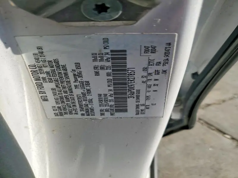 2014 FORD FUSION TITANIUM  