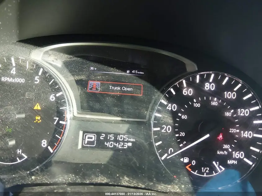 2015 NISSAN ALTIMA 2.5 S