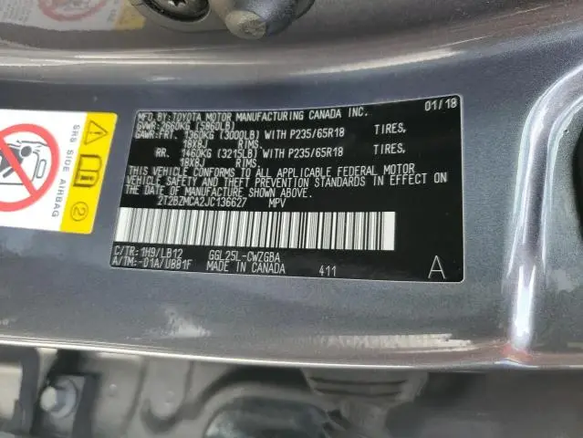 2018 LEXUS RX 350 BASE  