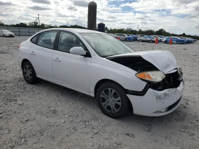 2010 HYUNDAI ELANTRA BLUE  