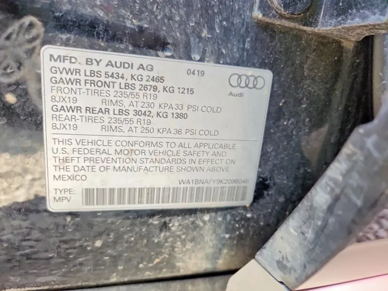 2019 AUDI Q5 PREMIUM PLUS  