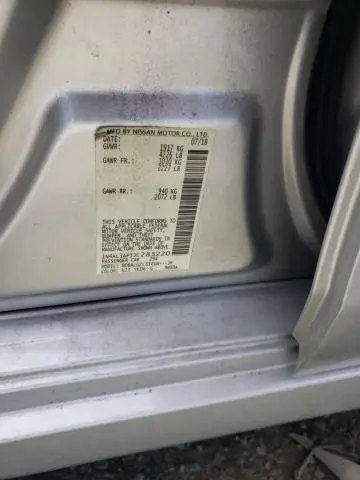 2018 NISSAN ALTIMA 2.5  