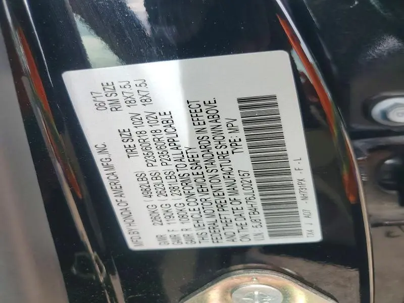 2018 ACURA RDX ADVANCE  