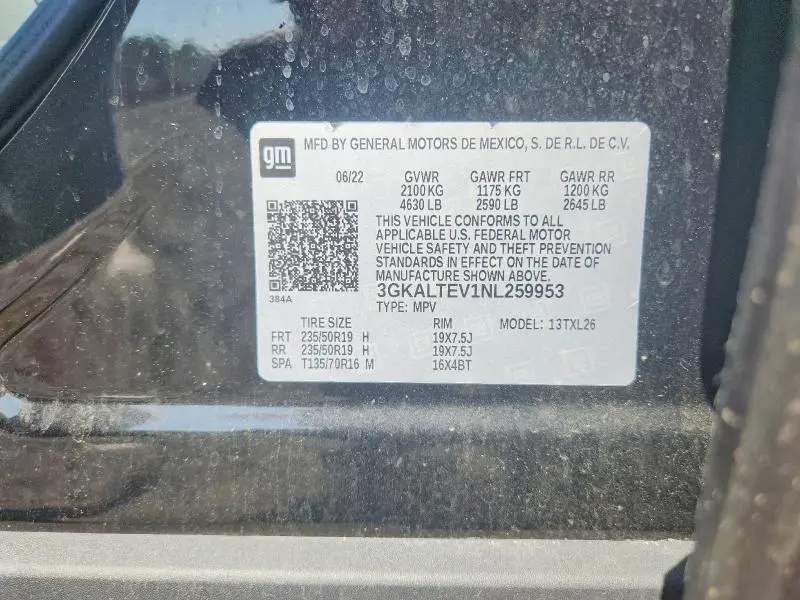 2022 GMC TERRAIN SLE  