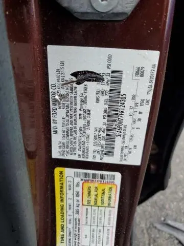 2015 FORD FUSION SE  