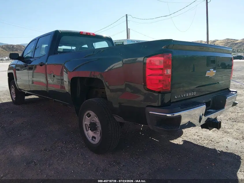 2018 CHEVROLET SILVERADO 2500HD WT