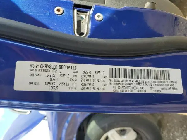 2012 DODGE JOURNEY SE  