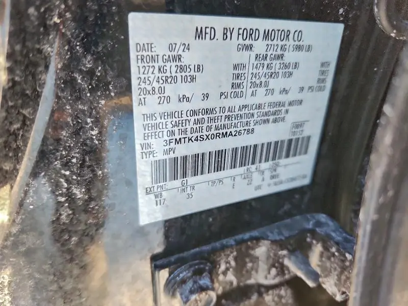 2024 FORD MUSTANG MACH-E GT  