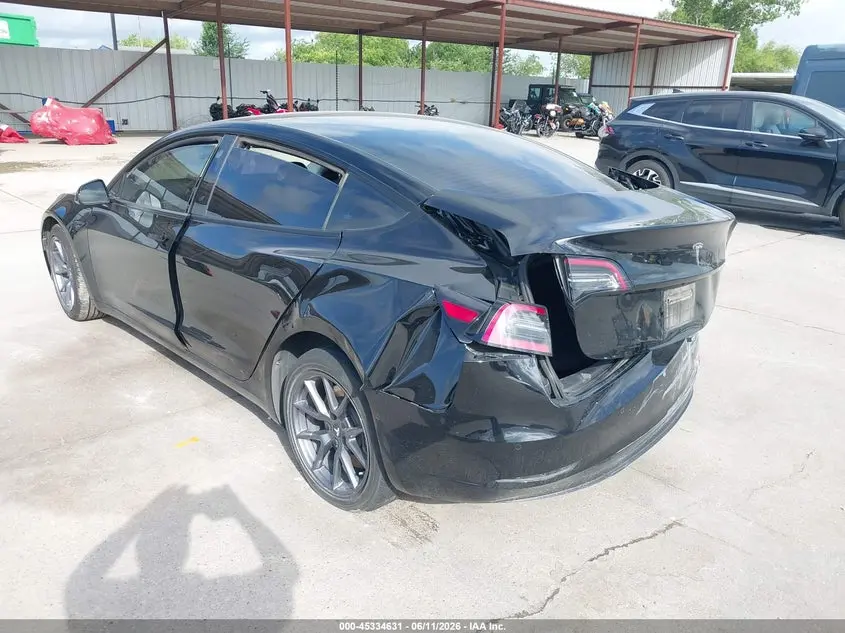 2022 TESLA MODEL 3 REAR-WHEEL DRIVE